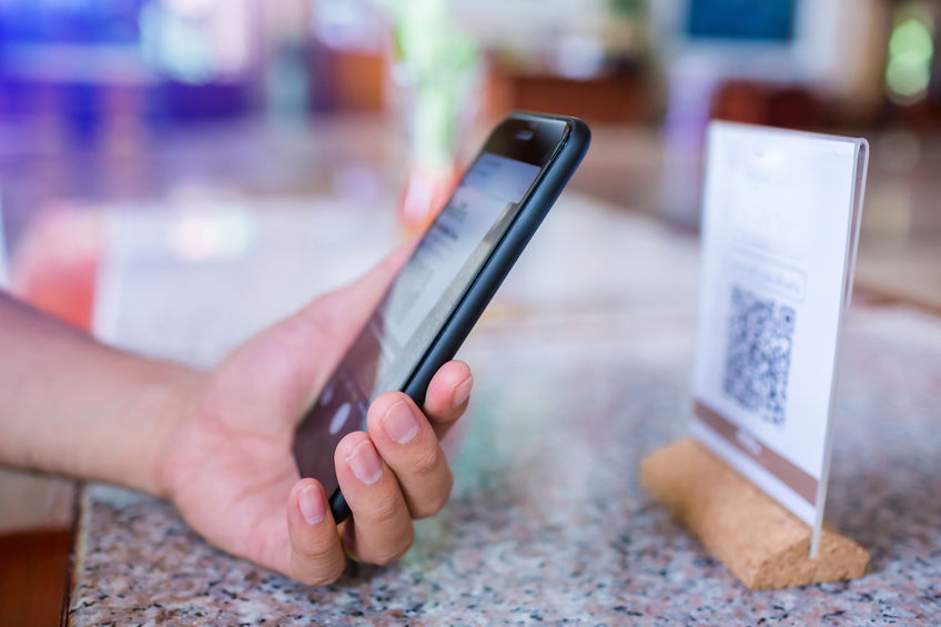 qr code contactless