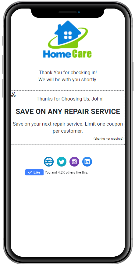 coupons for home repair services