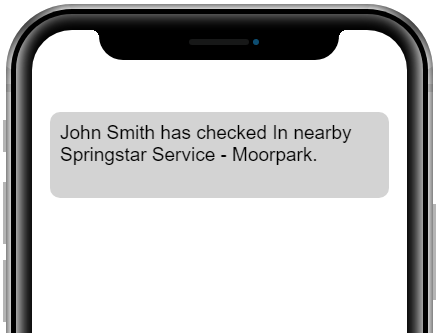 geofencing text