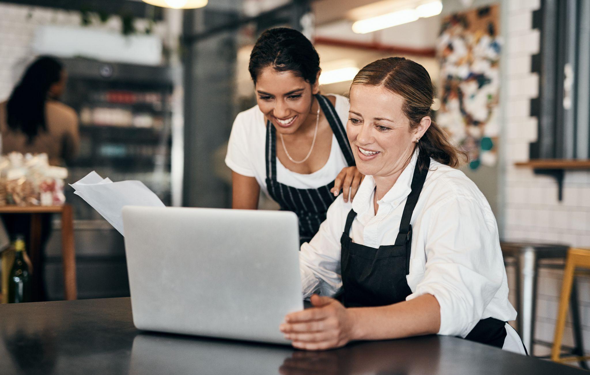 Restaurant owners using ReviewInc's online  review management software