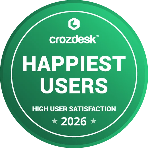 Crozdesk award 2026