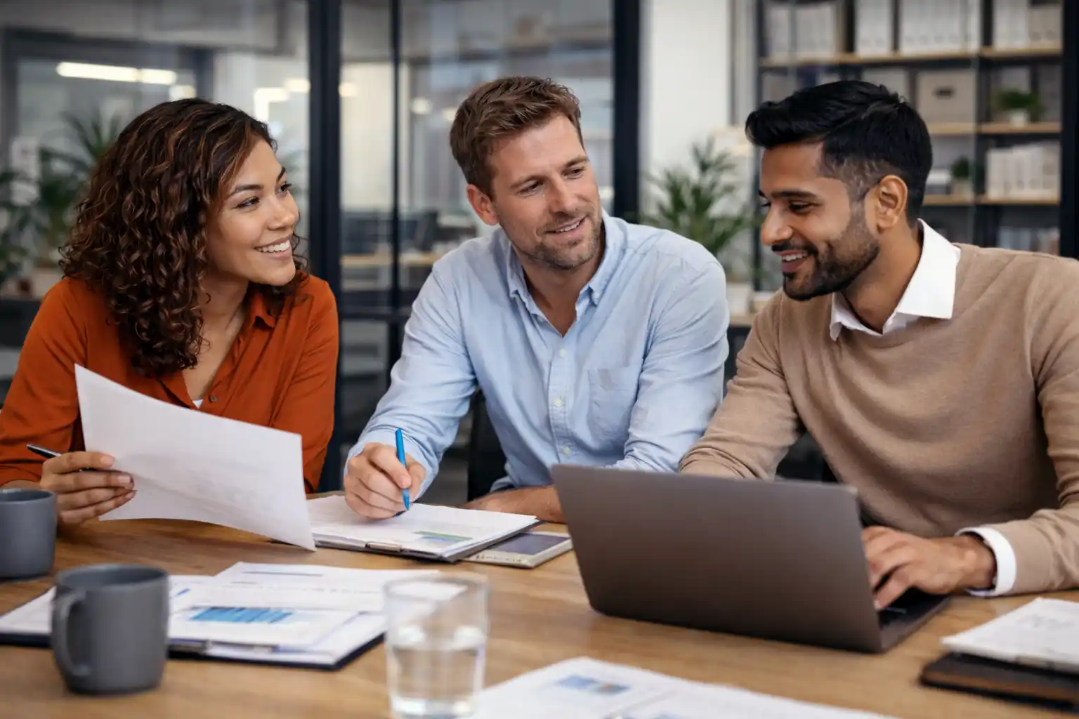 An enterprise business reviews their reputation and review management visibility