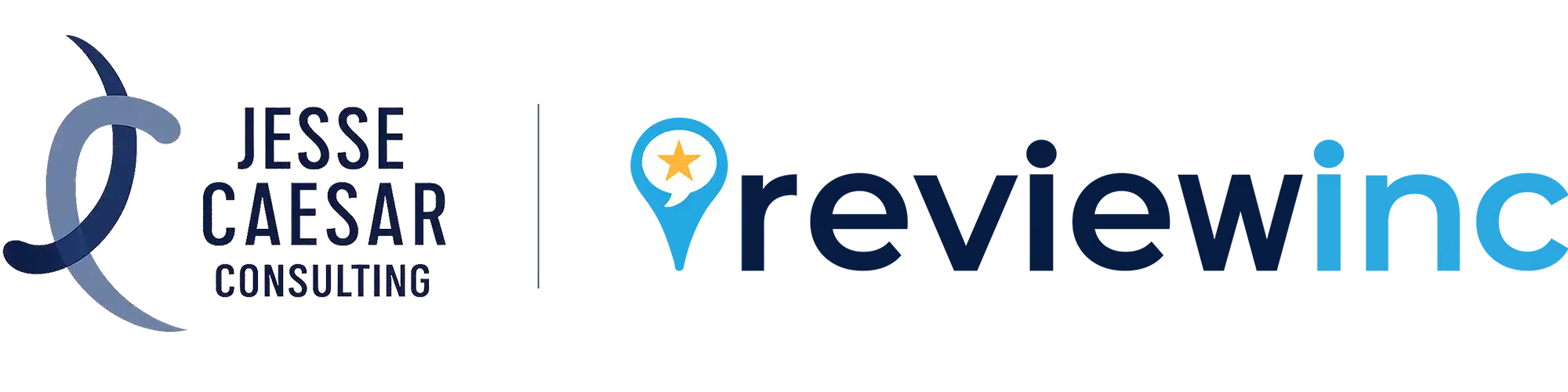 Jesse Caesar Consulting | ReviewInc Partnership logo