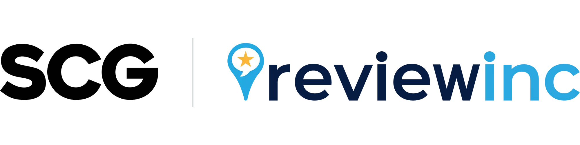 SCG | ReviewInc Partnership logo