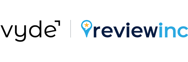 Vyde | ReviewInc Partnership logo